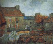Paul Gauguin Poore farmhouse Sweden oil painting artist